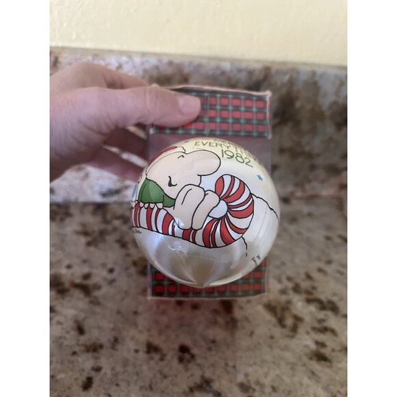 Ziggy Tom Wilson Vtg 1982 Christmas Satin Ornament Double Sided Comic Strip NEW - Picture 4 of 11